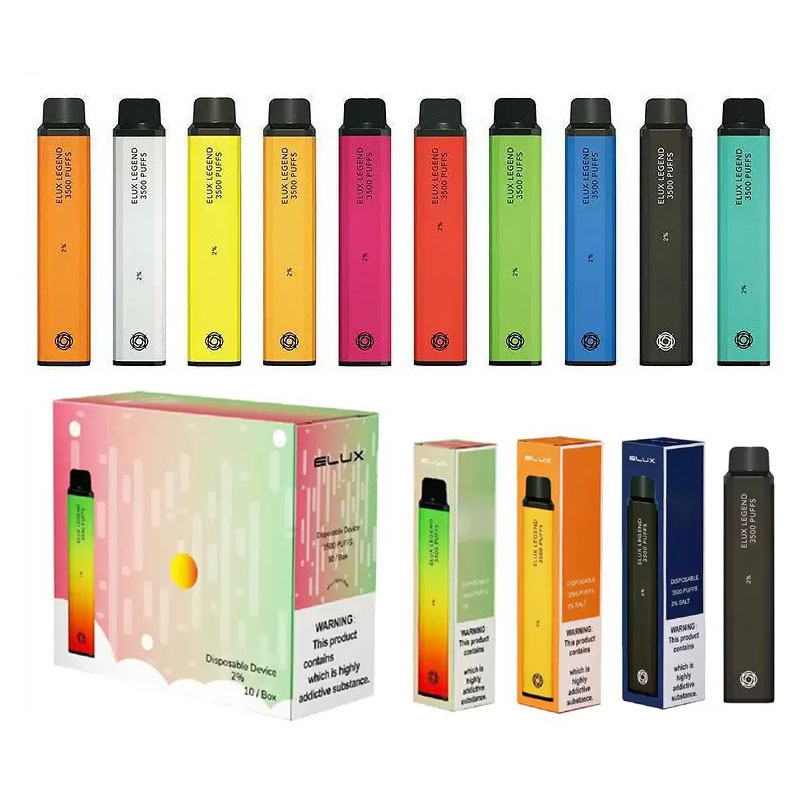 Elux Legend 3500 Puffs Disposable Vape 2% Strength E Cigarette Device 1500mAh 10ml Pre-filled Pods Cartridges Vaporizers Vapes
Elux Legend 3500 Puffs Disposable Vape 2% Strength E Cigarette Device 1500mAh 10ml Pre-filled Pods Cartridges Vaporizers Vapes