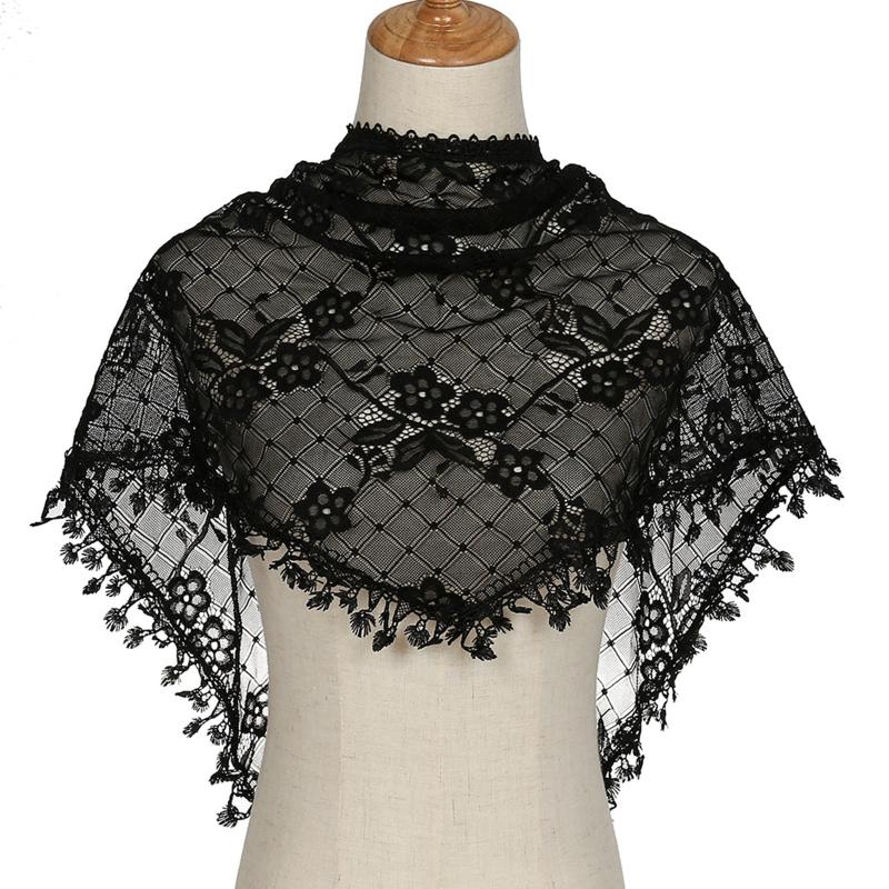 Berets Lace Triangle Scarf With Fringe Floral Print Summer Hijab For Women Lightweight Dropship, White
Berets Lace Triangle Scarf With Fringe Floral Print Summer Hijab For Women Lightweight Dropship, White