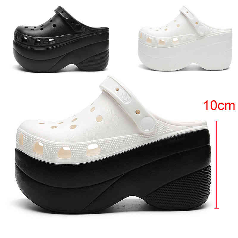 Sandals Super High 10cm Summer Women Slippers Platform Outdoor Clogs Thick Street Beach Flip Flops Garden Shoes 03GV, Box
Sandals Super High 10cm Summer Women Slippers Platform Outdoor Clogs Thick Street Beach Flip Flops Garden Shoes 03GV, Box
