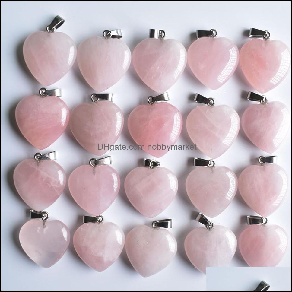 Natural Stone 25Mm Heart Charms Rose Quartz Pendants Chakras Gem Fit Earrings Necklace Making Drop Delivery 2021 Jewelry Findings Componen
Natural Stone 25Mm Heart Charms Rose Quartz Pendants Chakras Gem Fit Earrings Necklace Making Drop Delivery 2021 Jewelry Findings Componen