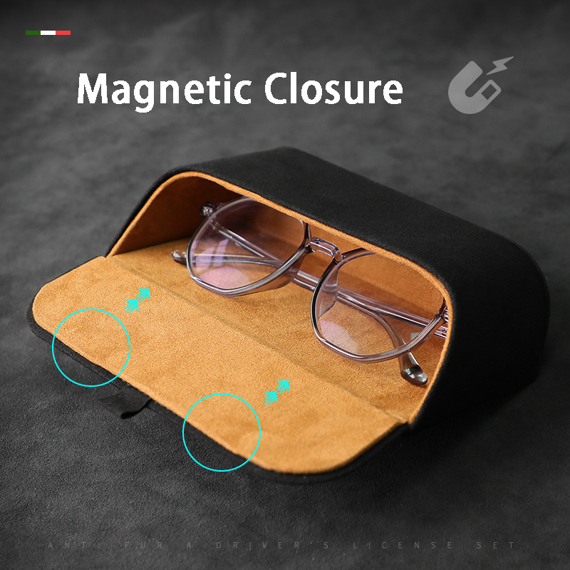 Car Glasses Storage Box Sun Visor Trim Parts Clip For Mercedes Ben-z Smart GLC W204 W205 W203 W211 Interior B Emblem Accessories