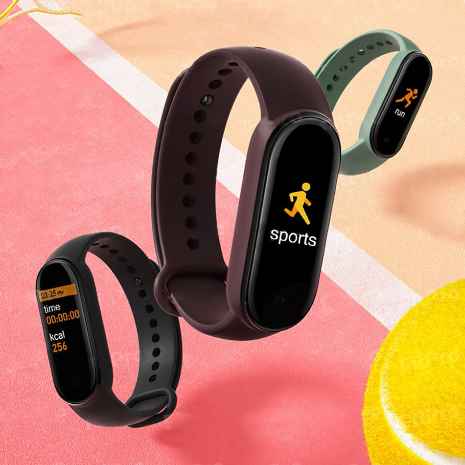 M6 Smart Wristbands Bracelet Women Men Kids Heart Rate Blood Pressure Monitor Waterproof Sports Band Fitness Tracker Smartwatches Wristbands