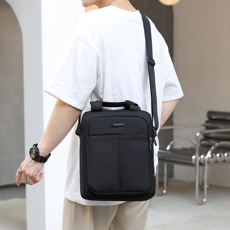 Duffel Bags Men's Crossbody Bag Vertical Square Solid Large Capacity Business Handbag Waterproof Zipper Shoulder PacksDuffel, Black
Duffel Bags Men's Crossbody Bag Vertical Square Solid Large Capacity Business Handbag Waterproof Zipper Shoulder PacksDuffel, Black