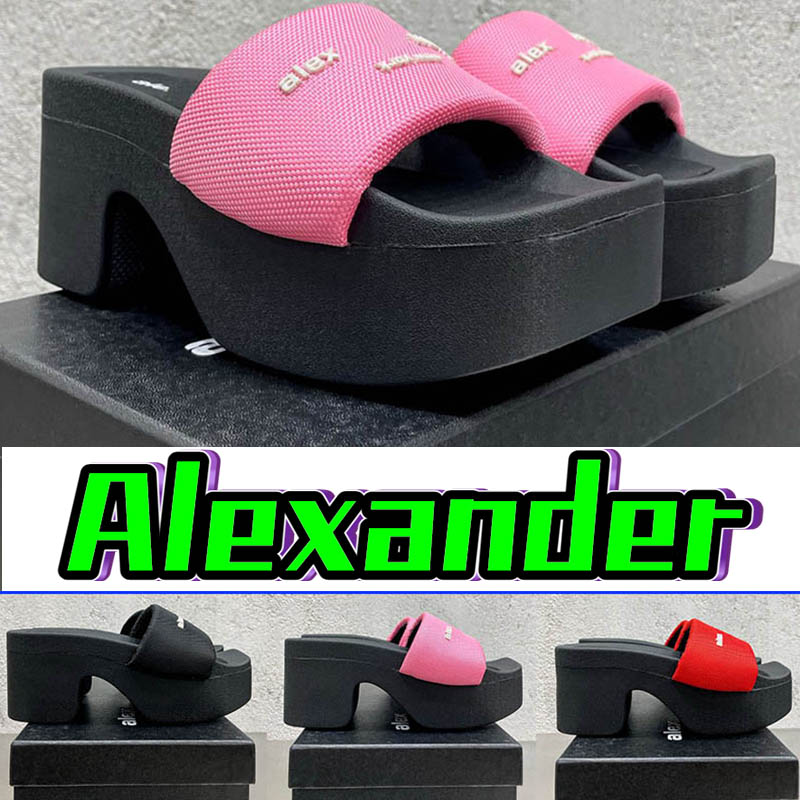 Women Designer Sandals AW Chunky Platform Slide in Nylon Wang with box Fashion Slippers Luxury Womens shoes Beach Sandal Lady Summer Outdoor Indoor women Slides, 1# red
Women Designer Sandals AW Chunky Platform Slide in Nylon Wang with box Fashion Slippers Luxury Womens shoes Beach Sandal Lady Summer Outdoor Indoor women Slides, 1# red