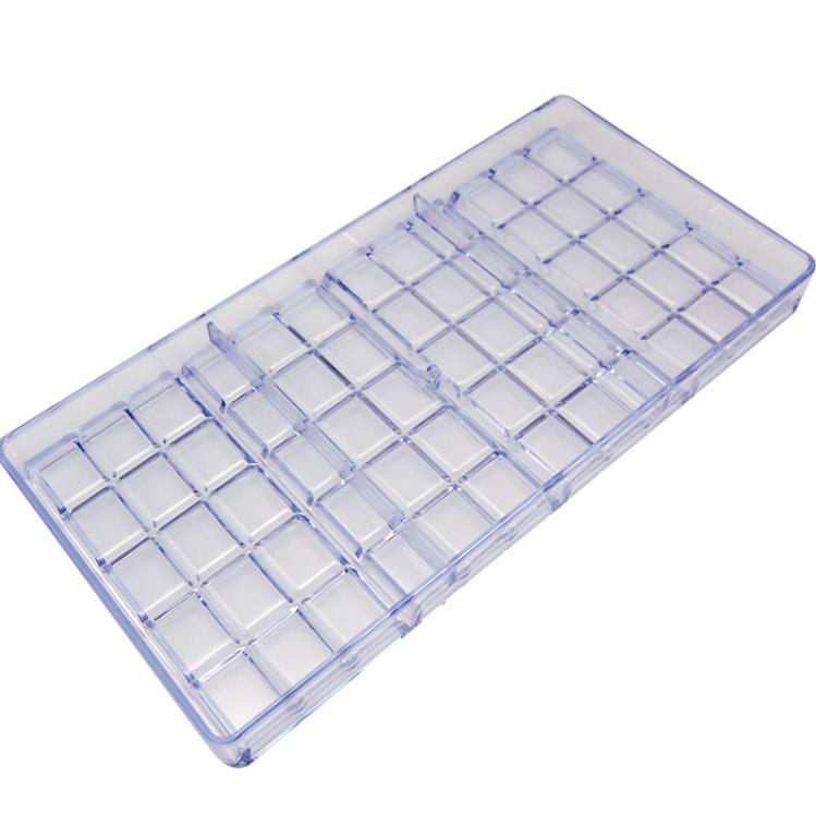 15 Grid Polkadot Mushroom Chocolate Mould Multiverse Milk Chocolate Bar Mold SN6717