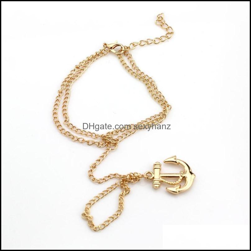 Charm Bracelets Unique Anchor Finger Ring Slave Hand Harness Infinity Bracelet Drop Delivery 2021 Sexyhanz Dh8R2
Charm Bracelets Unique Anchor Finger Ring Slave Hand Harness Infinity Bracelet Drop Delivery 2021 Sexyhanz Dh8R2