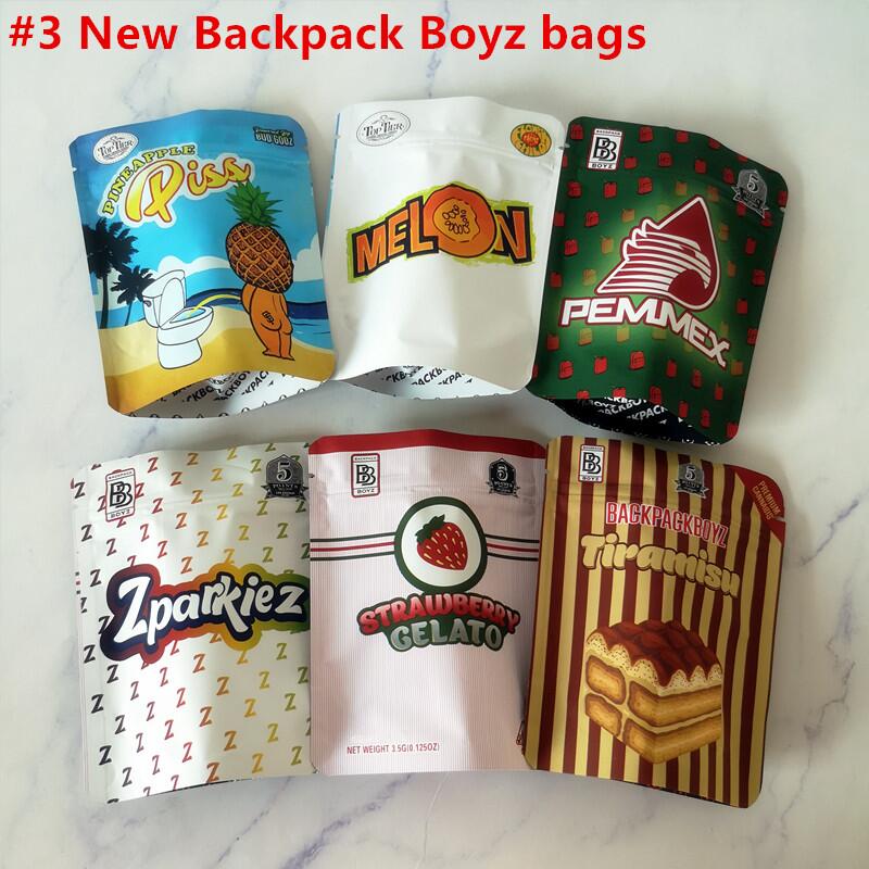 3.5g Mylar Bags Tomyz Merzcato BACKPACK BOYZ 33 GAS FACE Oreoz Mintz 100mm 128mm 420 Dry Herb Flower Packaging bag
3.5g Mylar Bags Tomyz Merzcato BACKPACK BOYZ 33 GAS FACE Oreoz Mintz 100mm 128mm 420 Dry Herb Flower Packaging bag