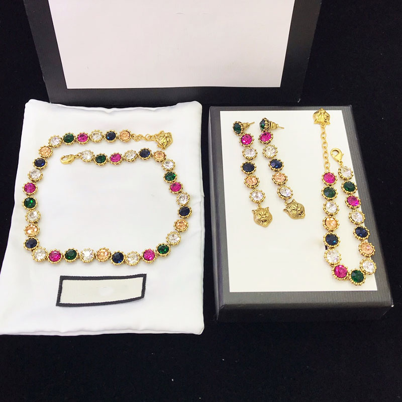 2022 New Flower Necklace Bracelet Earring Set For Women Luxury Designer Party Fashion Chain Holiday Gift
2022 New Flower Necklace Bracelet Earring Set For Women Luxury Designer Party Fashion Chain Holiday Gift