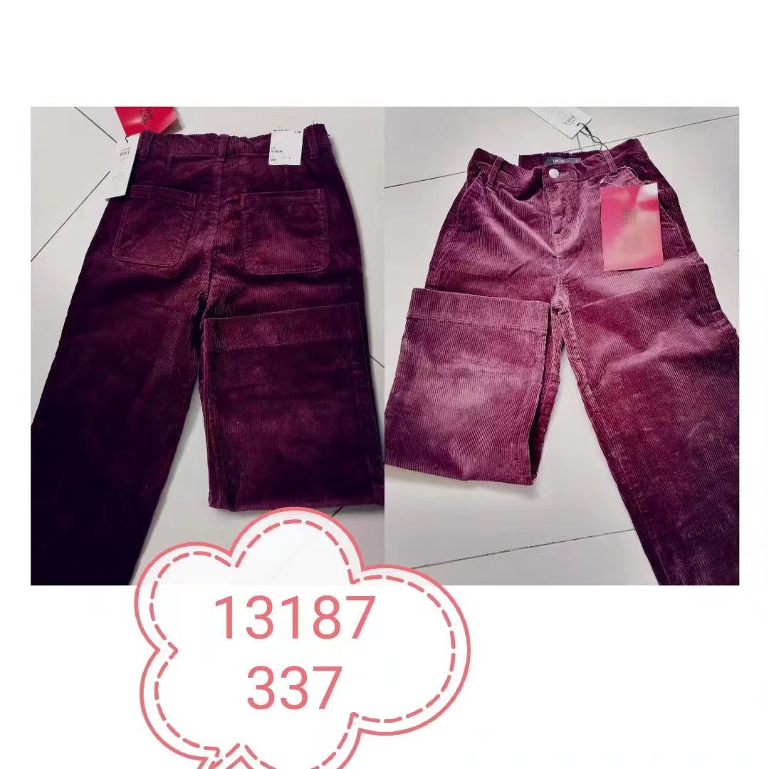 Others Apparel Children's clothing corduroy pants custom factory direct wholesale wholesale
Others Apparel Children's clothing corduroy pants custom factory direct wholesale wholesale