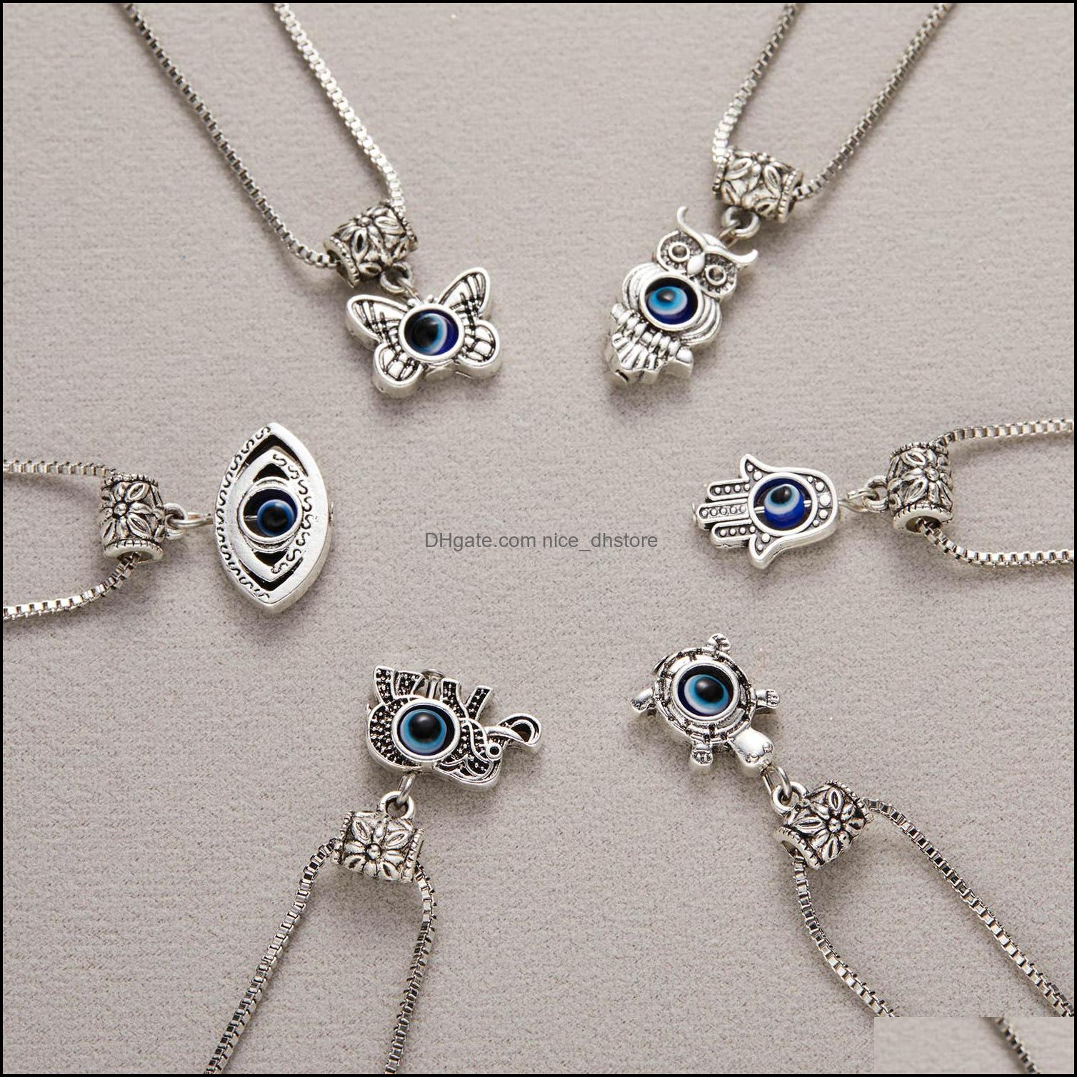 Pendant Necklaces Pendants Jewelry 2022 Charm Turkish Evil Blue Eye Butterfly Turtle Owl Palm Necklace For Women Men Clavicle Chain Choker
Pendant Necklaces Pendants Jewelry 2022 Charm Turkish Evil Blue Eye Butterfly Turtle Owl Palm Necklace For Women Men Clavicle Chain Choker
