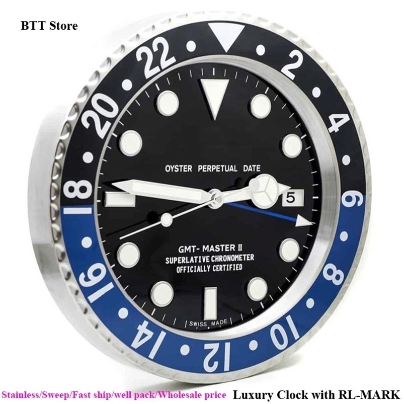 Metal Watch Wall Clocks Luminous Luxury Design Clock Relogio De Parede s Gift LJ200827
Metal Watch Wall Clocks Luminous Luxury Design Clock Relogio De Parede s Gift LJ200827