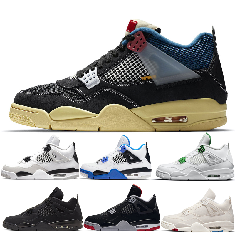 Jumpman 4s Men Basketball Shoes Military Black Red Thunder Court Purple Blue Pine Green Pure Money White Oreo Outdoor Trainers Sneakers, White cement
Jumpman 4s Men Basketball Shoes Military Black Red Thunder Court Purple Blue Pine Green Pure Money White Oreo Outdoor Trainers Sneakers, White cement