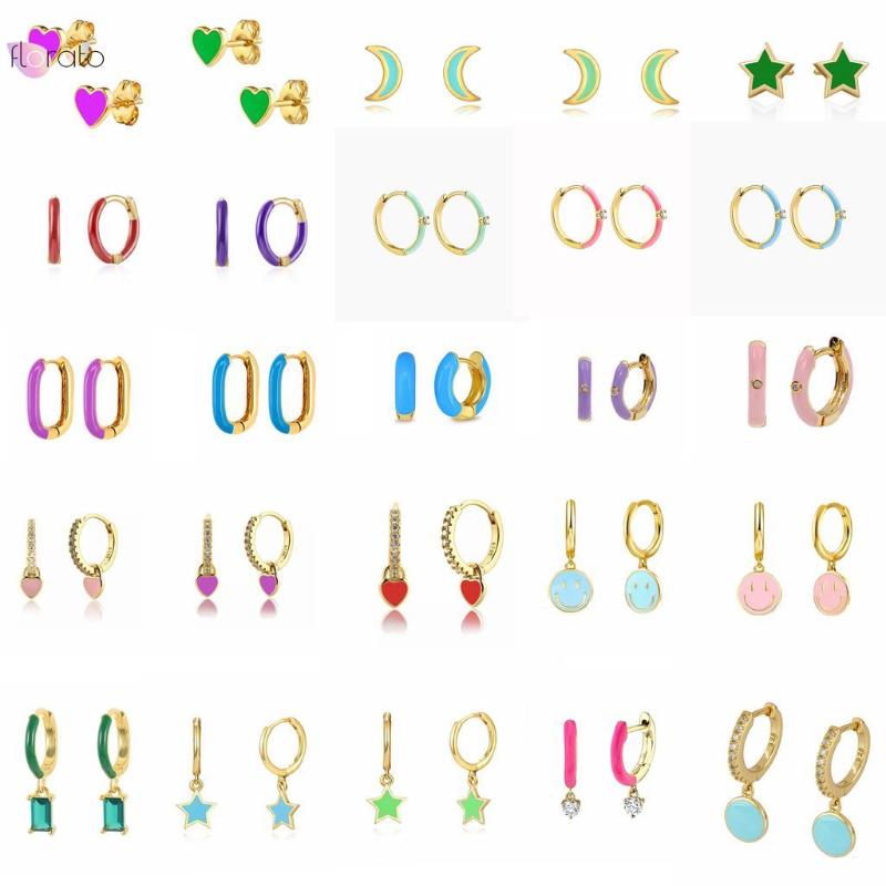 Hoop & Huggie Silver Ear Buckle Love Heart Earrings For Women Korean Sweet Lovely Enamel Girls Party Accessories GiftHoop
Hoop & Huggie Silver Ear Buckle Love Heart Earrings For Women Korean Sweet Lovely Enamel Girls Party Accessories GiftHoop