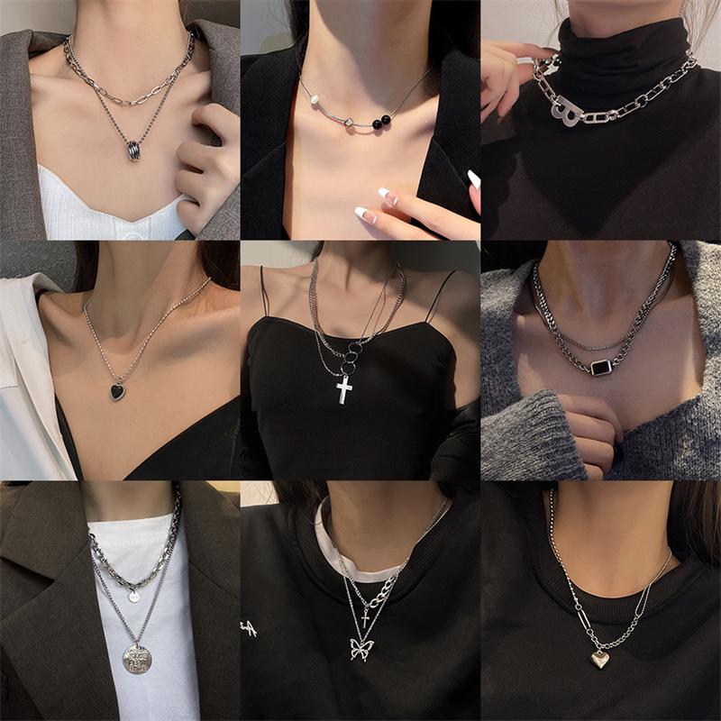 Pendant Necklaces European And American Retro Luxury Titanium Steel Necklace For Women In Hip-Hop Style Tide Brand High-End Jewelry UnisexPe
Pendant Necklaces European And American Retro Luxury Titanium Steel Necklace For Women In Hip-Hop Style Tide Brand High-End Jewelry UnisexPe