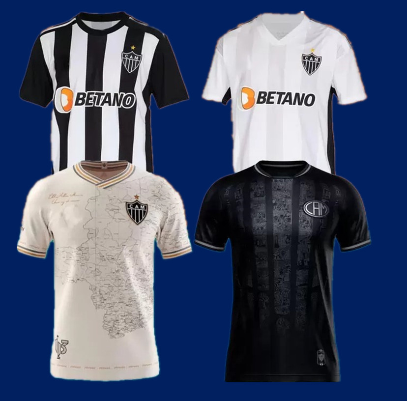 22/23 Atletico Mineiro Home soccer jersey 2022 VARGAS M.ZARACHO SASHA ELIAS 113 special edition Shirt Away white KENO MARQUINHOS GUGA 3rd Football uniform, Black
22/23 Atletico Mineiro Home soccer jersey 2022 VARGAS M.ZARACHO SASHA ELIAS 113 special edition Shirt Away white KENO MARQUINHOS GUGA 3rd Football uniform, Black