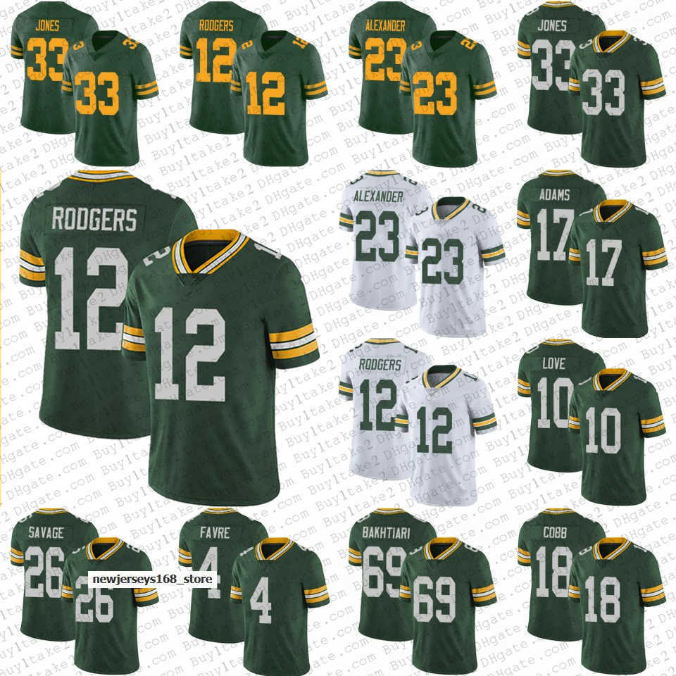 Jersey 12 Aaron Rodgers 33 Jones Vert Mens Green''Bay''Packers''Jersey 10 Love 21 Eric Stokes 26 Darnell Savage''nfl''Jersey, Shown
Jersey 12 Aaron Rodgers 33 Jones Vert Mens Green''Bay''Packers''Jersey 10 Love 21 Eric Stokes 26 Darnell Savage''nfl''Jersey, Shown