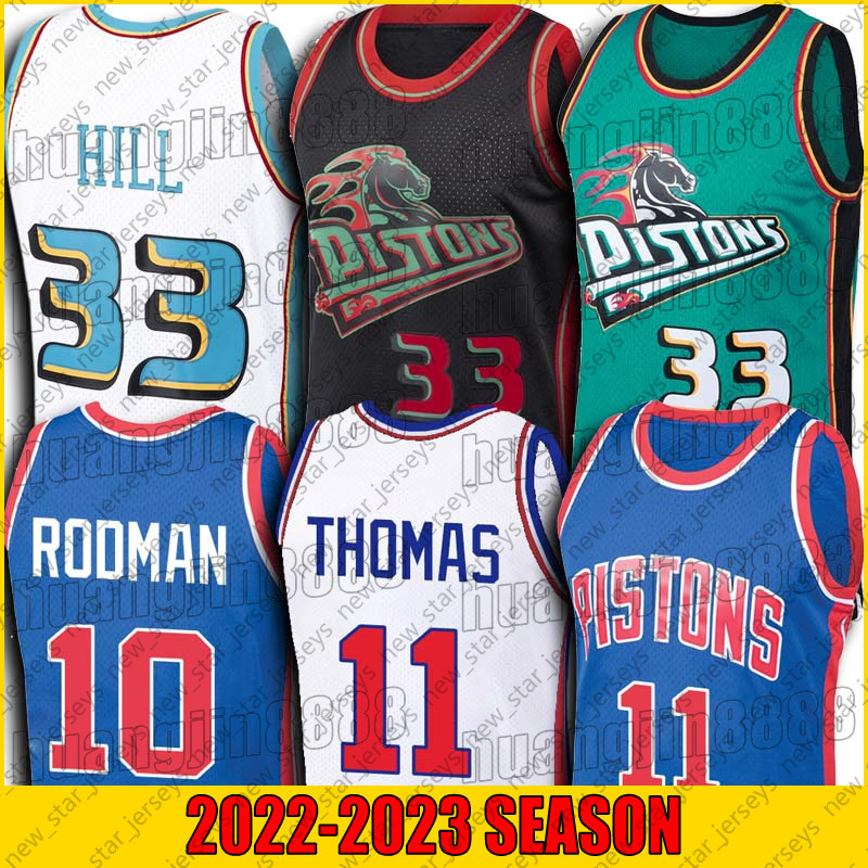 Cunningham 2 Cade Detroits Piston Basketball Jerseys Hill 33 Grant Rodman 10 Dennis Thomas 11 Isiah 1998 1999 Jersey
Cunningham 2 Cade Detroits Piston Basketball Jerseys Hill 33 Grant Rodman 10 Dennis Thomas 11 Isiah 1998 1999 Jersey