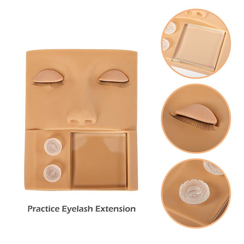 False Eyelashes Practice Eyelash Extension Mannequin Head Training Extensions Sticker Pads Makeup ToolsFalse
False Eyelashes Practice Eyelash Extension Mannequin Head Training Extensions Sticker Pads Makeup ToolsFalse