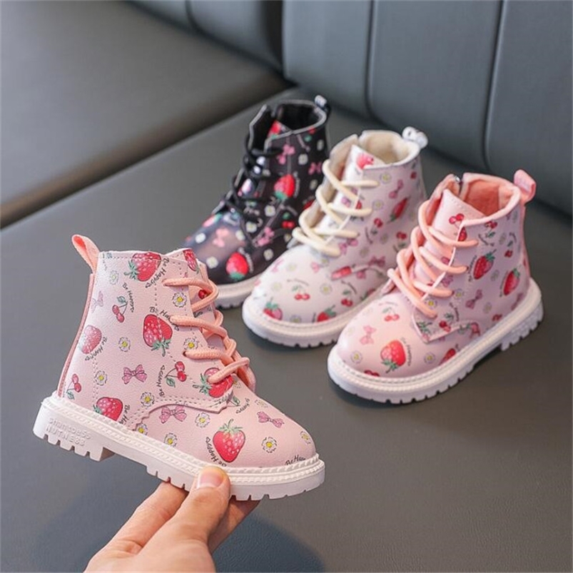 Rubber Boots For Children Waterproof Leather Kids Snow Boots Winter Fashion Booties Girl 220816, Black
Rubber Boots For Children Waterproof Leather Kids Snow Boots Winter Fashion Booties Girl 220816, Black