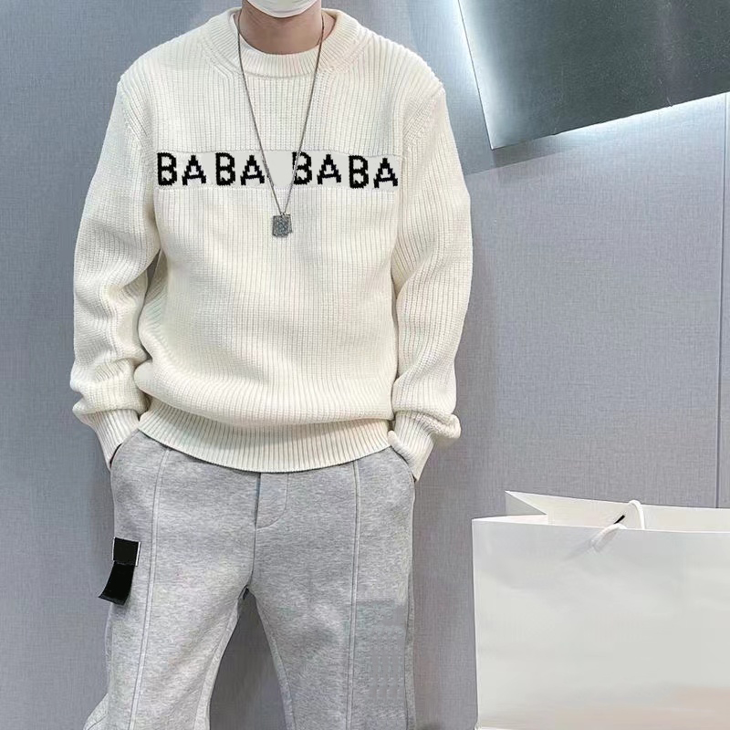 Autumn Winter designer mens Sweaters long sleeve letter print crewneck loose style men knit women paris sportwear High quality, Hi
Autumn Winter designer mens Sweaters long sleeve letter print crewneck loose style men knit women paris sportwear High quality, Hi
