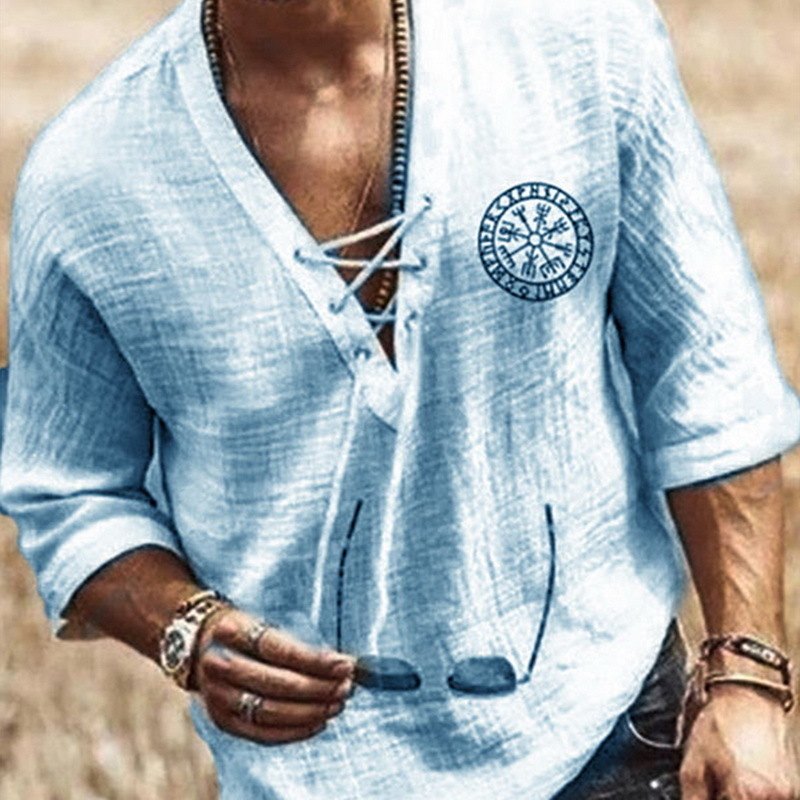 Mens White Tshirt Summer Top Casual Shirt Man Blouse Short Sleeve Cotton Linen Shirts Men Loose Baggy Shirt Silk Chemise Homme 220607