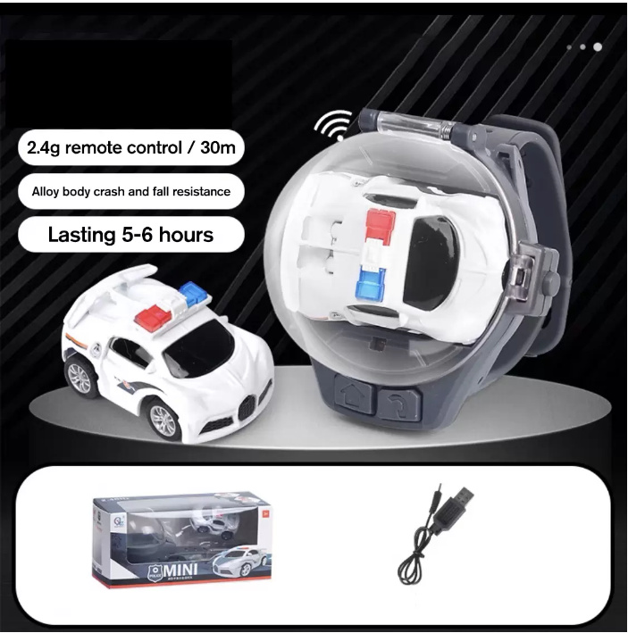 2022 Toy Car Watch Children's Mini Electric Racing Remote Control cars Watch Boy Girl Gift Smart Automation 071112