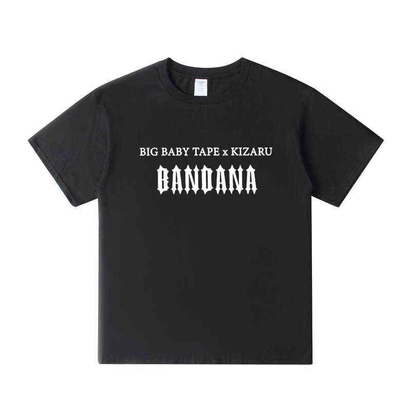 Bandana I T Shirt Large Baby Tape And Kizaru New Album Hip Hop Mens Clothing Premium 100 Cotton T Shirt for Men Tops J220727, Khaki.
Bandana I T Shirt Large Baby Tape And Kizaru New Album Hip Hop Mens Clothing Premium 100 Cotton T Shirt for Men Tops J220727, Khaki.