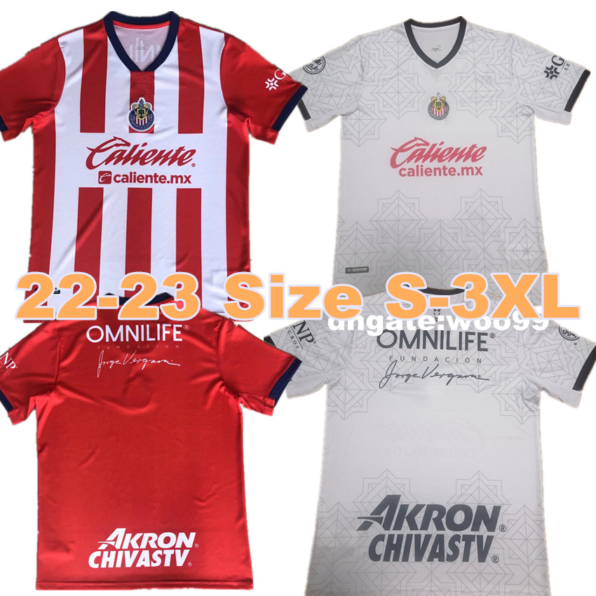 3XL 2022 2023 Chivas Soccer Jersey Guadalajara Mens home away 3rd White Pink A.ZALDIVAR 115th anniversary BRIZUELA A.VEGA football shirt Camiseta de futbol, 22-23
3XL 2022 2023 Chivas Soccer Jersey Guadalajara Mens home away 3rd White Pink A.ZALDIVAR 115th anniversary BRIZUELA A.VEGA football shirt Camiseta de futbol, 22-23