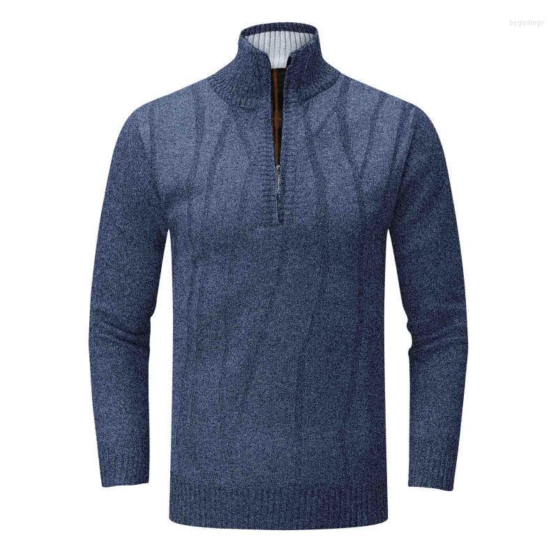 Men's Sweaters Winter Sweater Casual Pullover Mens Warm Man Slim Stand Collar Knitted Pullovers Male Coats Half Zip Begu22, Bu
Men's Sweaters Winter Sweater Casual Pullover Mens Warm Man Slim Stand Collar Knitted Pullovers Male Coats Half Zip Begu22, Bu