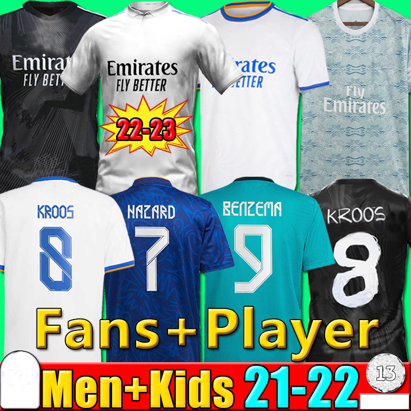 22 23 Player Version CAMAVINGA Black soccer jerseys BENZEMA ALABA VALVERDE kits RODRGO camiseta 2021 2022 VINI jersey green football shirt kids equipment, P15 21 22 third fans kids
22 23 Player Version CAMAVINGA Black soccer jerseys BENZEMA ALABA VALVERDE kits RODRGO camiseta 2021 2022 VINI jersey green football shirt kids equipment, P15 21 22 third fans kids