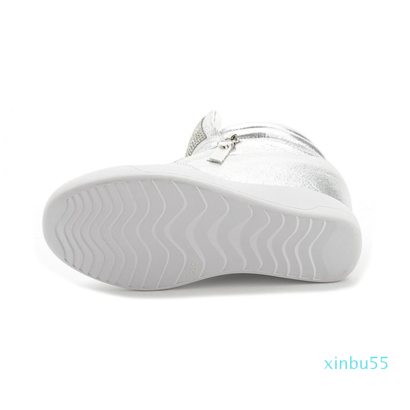White Hidden Wedge Sandals Heels Casual Shoes tenis feminino High Top Trainers Women Zapatos