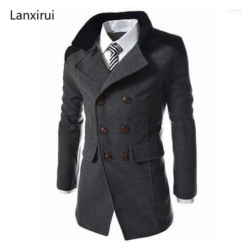 Men's Wool & Blends Autumn Sobretudo Masculinos Preto Cool Mens Coats Overcoats Double Breasted Men Coat Business Casual Trench Men1 Viol22, Black
Men's Wool & Blends Autumn Sobretudo Masculinos Preto Cool Mens Coats Overcoats Double Breasted Men Coat Business Casual Trench Men1 Viol22, Black