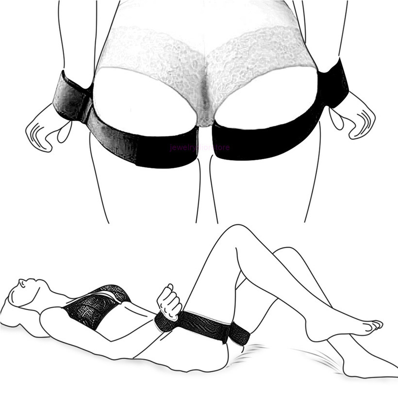 Adult Couples Erotic BDSM Bondage Restraints Slave Wrists & Ankle Cuffs No Vibrator Sex Toys For Women Men Accessories Shop