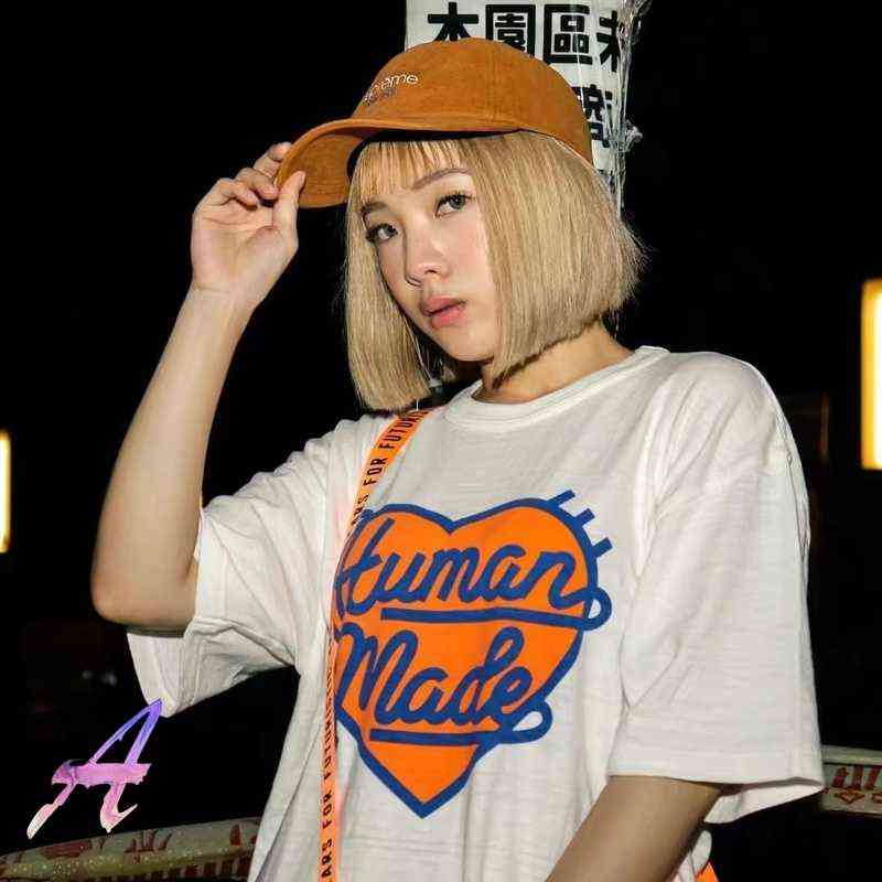 Human Made T Shirt Summer Japanese Casual Slub Cotton Love Print Short Sleeve T-shirts for Men Women AA220324, White
Human Made T Shirt Summer Japanese Casual Slub Cotton Love Print Short Sleeve T-shirts for Men Women AA220324, White