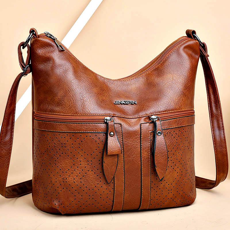 Evening Bags Soft Leather Shoulder Crossbody For Women High Quality Female Purses And Handbags Retro Messenger Large Sac A MainEvening, Black
Evening Bags Soft Leather Shoulder Crossbody For Women High Quality Female Purses And Handbags Retro Messenger Large Sac A MainEvening, Black