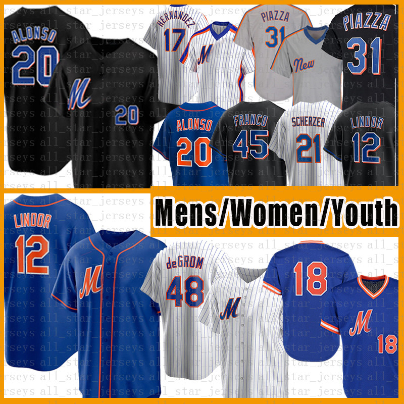 Jacob deGrom Mets Francisco Lindor Baseball Jersey Pete Alonso Max Scherzer Mike Piazza Keith Hernandez Darryl Strawberry Jeff McNeil Bran, Flexbase(daduhui)
Jacob deGrom Mets Francisco Lindor Baseball Jersey Pete Alonso Max Scherzer Mike Piazza Keith Hernandez Darryl Strawberry Jeff McNeil Bran, Flexbase(daduhui)