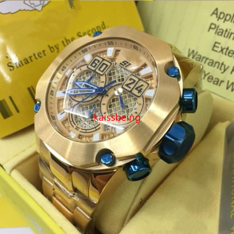 

2021 100% Function S1 RALLY Watch BOLT ZEUS Stainless Steel Timer Waterproof 200M Undefeated Wristwatch Dropshipping, Only box