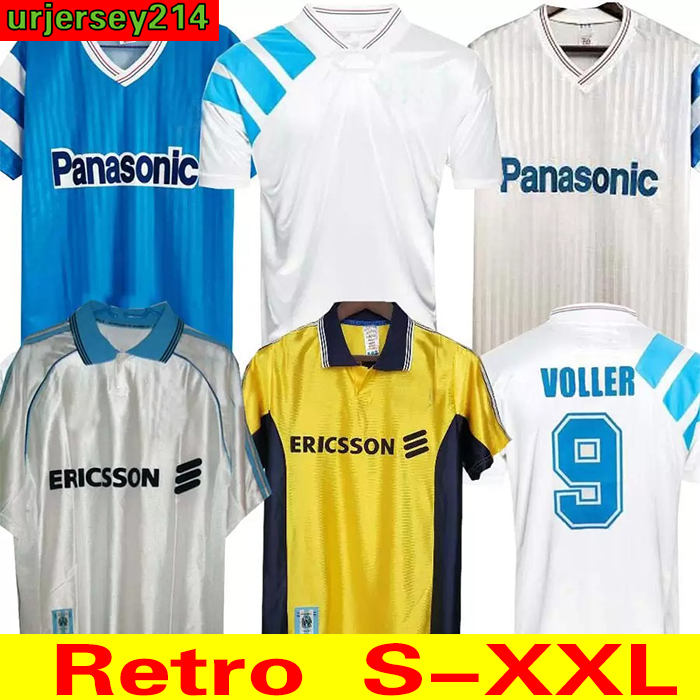 90 91 93 97 98 99 Marseilles Retro Home Away Soccer Jersey Commemorate Shirt DESCHAMPS PAPIN BOLI DESAILLY VOLLER Long sleeve Football kit short sleeve t shirts 22, 91-93 home jersey
90 91 93 97 98 99 Marseilles Retro Home Away Soccer Jersey Commemorate Shirt DESCHAMPS PAPIN BOLI DESAILLY VOLLER Long sleeve Football kit short sleeve t shirts 22, 91-93 home jersey