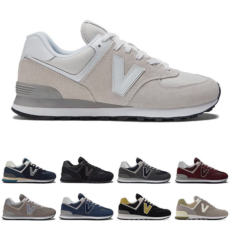 574 running shoes for men women Black White Burgundy Cloud Grey Navy Naby Sea Salt Khaki mens lifestyle trainers sports sneakers Jogging Walking
574 running shoes for men women Black White Burgundy Cloud Grey Navy Naby Sea Salt Khaki mens lifestyle trainers sports sneakers Jogging Walking