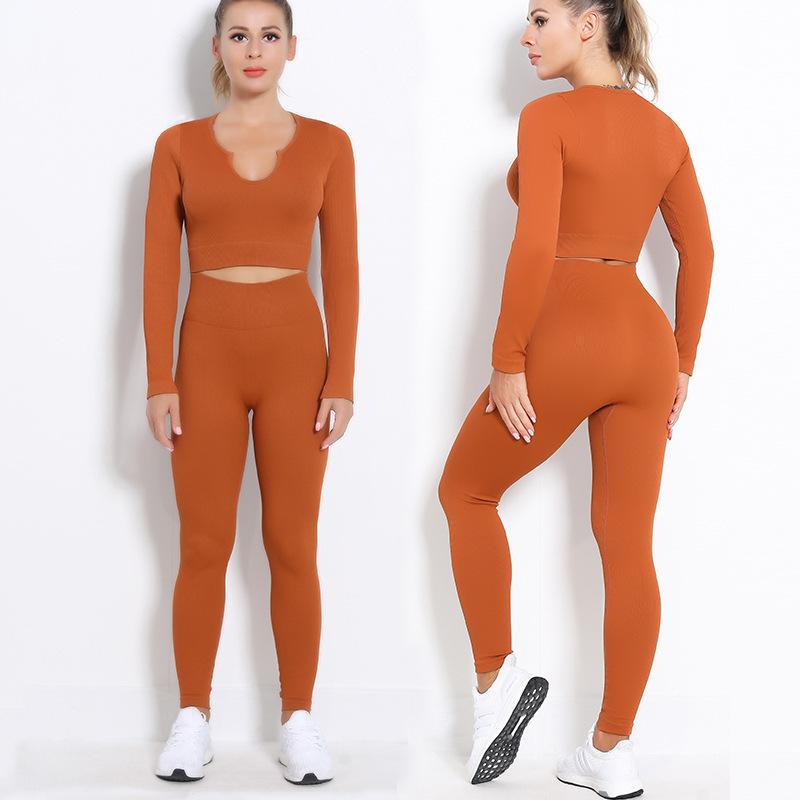 Yoga Outfit Set Seamless Women Suit Fitness Clothing Gym Sports Suits Workout Clothes Legging Sets For 2 PieceYoga, Blue
Yoga Outfit Set Seamless Women Suit Fitness Clothing Gym Sports Suits Workout Clothes Legging Sets For 2 PieceYoga, Blue