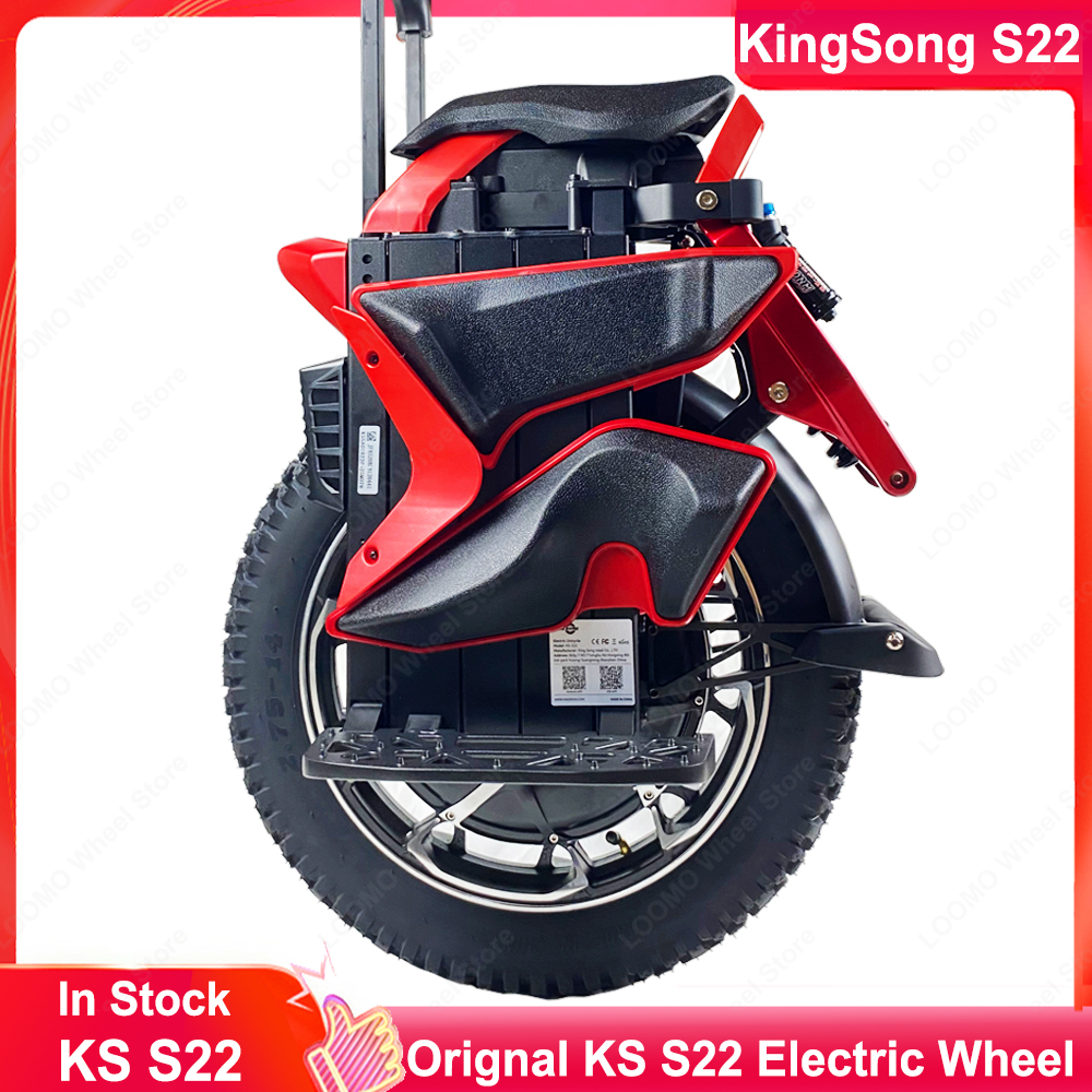 Other Scooters EU Stock King Song S22 Eagle Unicycle 126V 2220Wh Electric Unicycle 3300W Motor 70km/h 20 Inch Off-road Suspension Unicycle
Other Scooters EU Stock King Song S22 Eagle Unicycle 126V 2220Wh Electric Unicycle 3300W Motor 70km/h 20 Inch Off-road Suspension Unicycle