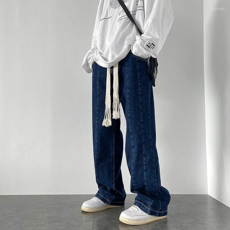 Men's Jeans Black/Blue Baggy Men Fashion Retro Casual Wide-leg Pants Streetwear Loose Hip-hop Straight Denim Mens TrousersMen's Heat22
Men's Jeans Black/Blue Baggy Men Fashion Retro Casual Wide-leg Pants Streetwear Loose Hip-hop Straight Denim Mens TrousersMen's Heat22