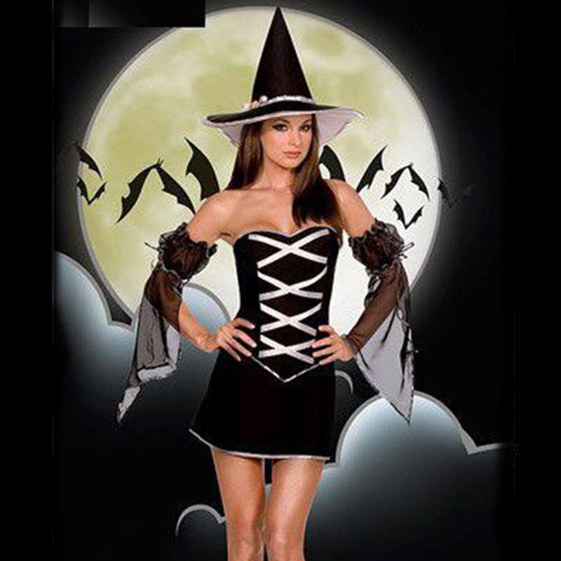 Sexy Costumes Halloween For Women Adults Deluxe Witch Costume Erotic Black White Fancy Dress Cosplay Carnival Party Female SuitsSexy
Sexy Costumes Halloween For Women Adults Deluxe Witch Costume Erotic Black White Fancy Dress Cosplay Carnival Party Female SuitsSexy