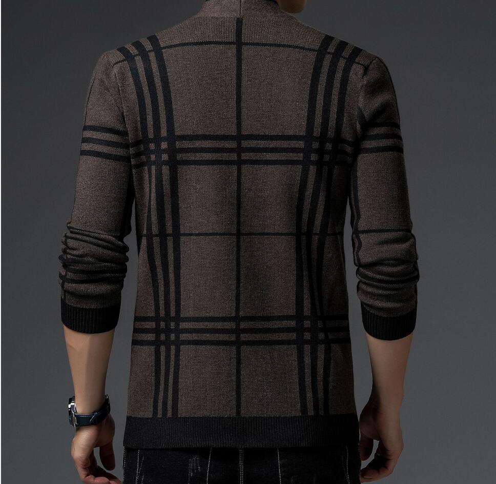 Men's Sweaters Spring and autumn new knitted cardigan men Korean version trend slim casual knitted sweater men's thin sweaters coat