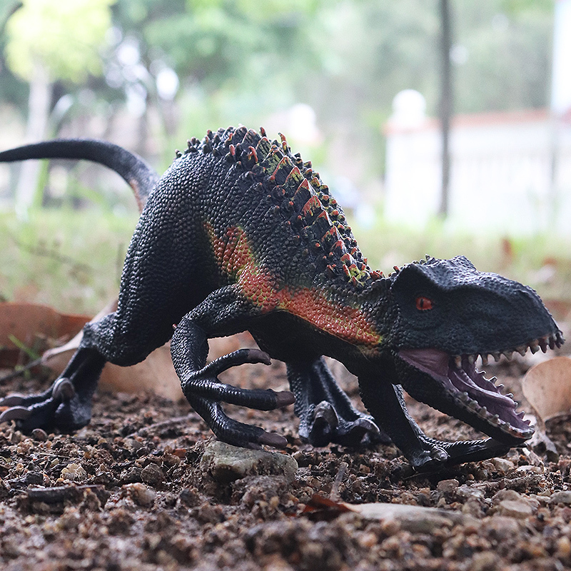 Jurassic Indominus Rex Velociraptor Action Figures Savage Tyrannosaurus Dinosaur World Animals Model PVC Collection Kid Toy 220815