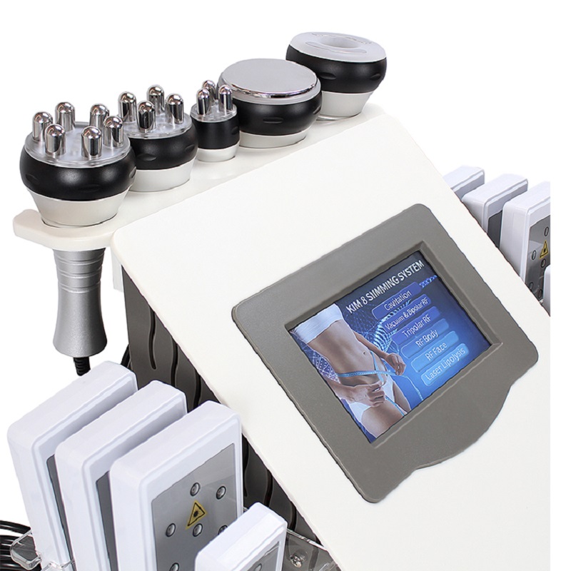 Health And Beauty Vacuum Cavitation System Fat Burner Cavi Machine 6 IN 1 Weight-Loss Fat Reduction Body Sculpt Machines