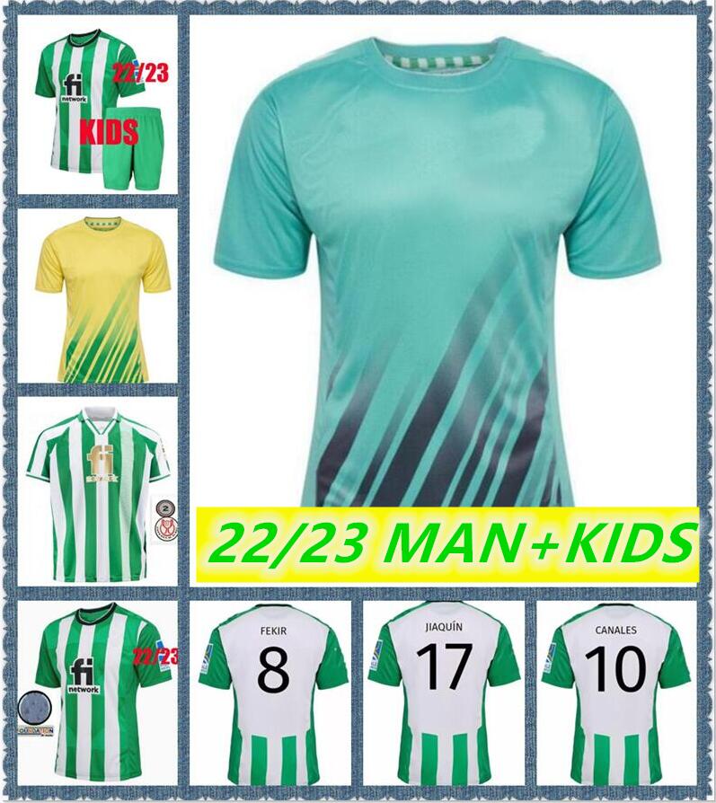 22 23 real Betis soccer Jerseys JOAQUIN B.Iglesias camiseta de futbol Juanmi FEKIR 2022 2023 special-edition football shirts copa DEL rey FINAL MEN KIDS KIT
22 23 real Betis soccer Jerseys JOAQUIN B.Iglesias camiseta de futbol Juanmi FEKIR 2022 2023 special-edition football shirts copa DEL rey FINAL MEN KIDS KIT