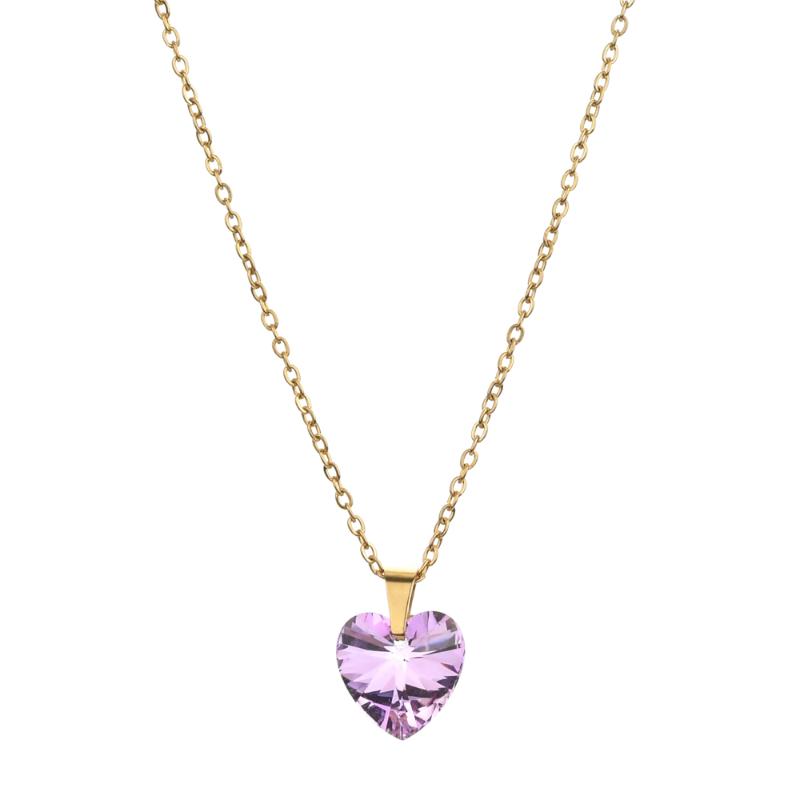 Pendant Necklaces Stainless Steel Chain CZ Crystals Heart Pendants For Women Girls Gift Necklace Clavicle Accessories FashionPendant
Pendant Necklaces Stainless Steel Chain CZ Crystals Heart Pendants For Women Girls Gift Necklace Clavicle Accessories FashionPendant