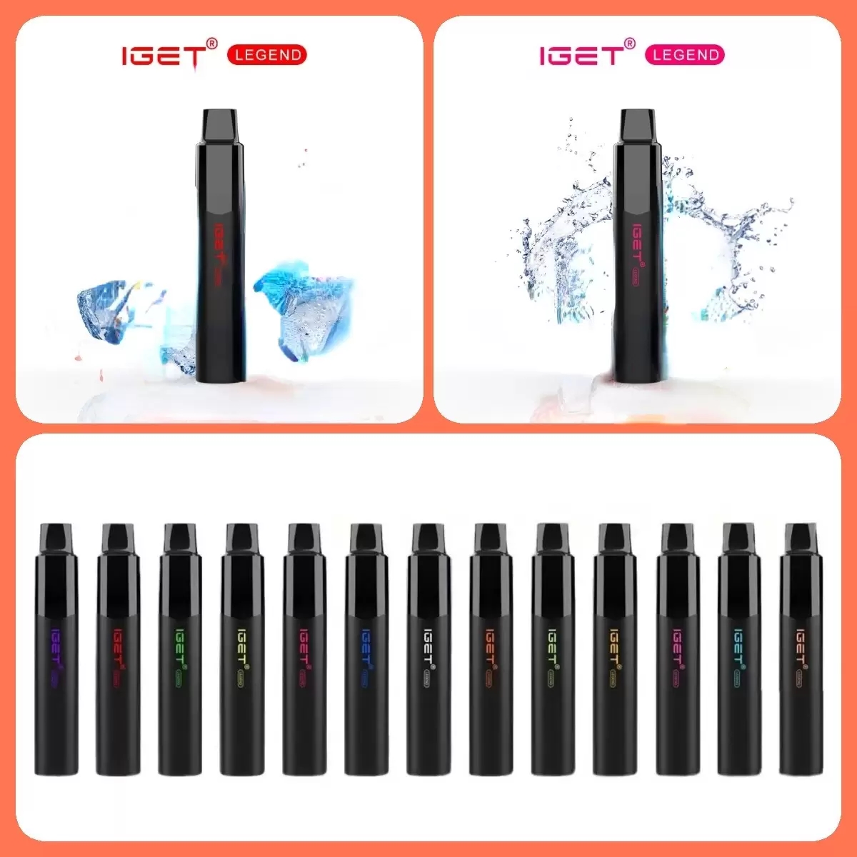 100% Original IGET LEGEND Pen Electronic Cigarettes Device Battery 12ml Pods 1500mAh Vapors 4000 Puffs Kit VS XXL PLUS SHION MAX
100% Original IGET LEGEND Pen Electronic Cigarettes Device Battery 12ml Pods 1500mAh Vapors 4000 Puffs Kit VS XXL PLUS SHION MAX