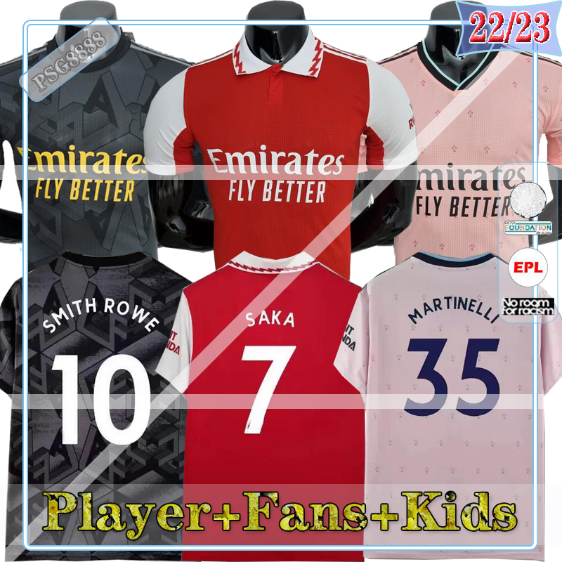 23 PEPE SAKA soccer jersey Fans Player Maillot Foot Gunners MARTINELLI ODEGAARD THOMAS WILLIAN NICOLAS TIERNEY SMITH ROWE ARSen 2022 2023 football shirt Men Kids, (fsan)
23 PEPE SAKA soccer jersey Fans Player Maillot Foot Gunners MARTINELLI ODEGAARD THOMAS WILLIAN NICOLAS TIERNEY SMITH ROWE ARSen 2022 2023 football shirt Men Kids, (fsan)